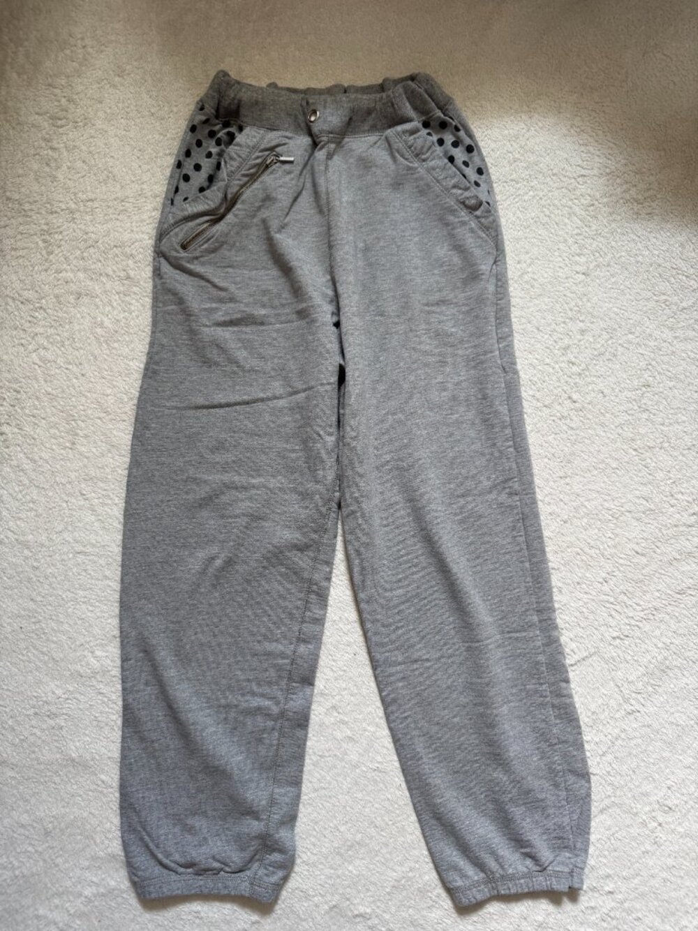 B Casual Gray Sweatpants